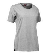 T-Shirt Pro Wear Damen Grey Melange Brand ID - Grau