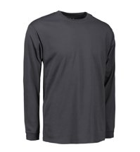 T -Shirt Pro Wear Sleeve Länge Silbergrau Marken -ID - Grau