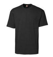 T-Shirt T-Time Pocket Brand ID, schwarz