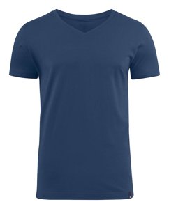 T-Shirt, männliches T-Shirt American T-Shirt V Harvest-Blue