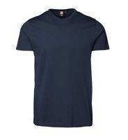 T-T-Time V-Neck-T-Shirt von ID, Marineblau