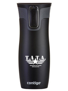 Thermobecher Contigo West Loop 2.0 470 ml - Papa - Schwarz