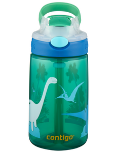 Trinkflasche für Kinder - Becher für Kinder Contigo Gizmo Flip 414ml - Jungle Green Dino
