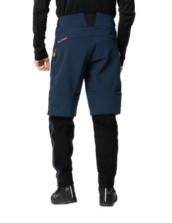 2 in 1 Multi -Season -Männer -Sporthose Vaude Moab - Marineblau