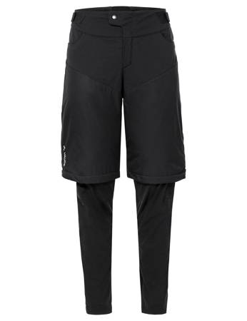 2 in 1 Multi -Season -Männer -Sporthose Vaude Moab - Schwarz