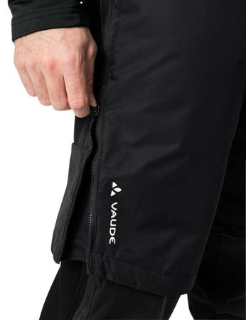 2 in 1 Multi -Season -Männer -Sporthose Vaude Moab - Schwarz