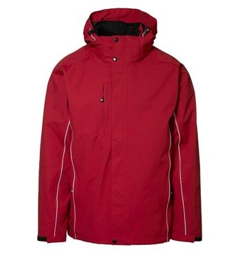 3-in-1 praktische Jacke rot