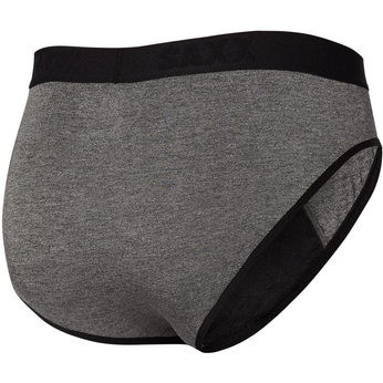 Bequeme Herrenunterhose SAXX ULTRA Boxer Brief Fly - Graphit.