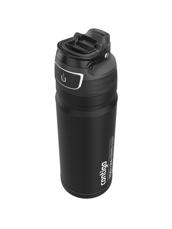 Contigo Free Flow Mundstück Thermoskanne 700ml - Schwarz - Mit Ihrer Gravur