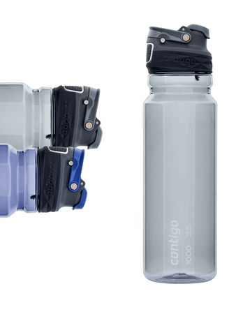 Contigo Free Flow Wasserflasche 1000ml - Grau