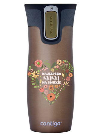 Contigo West Loop 2.0 470ml Thermobecher - Best Mom - Latte