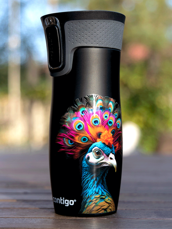 Contigo West Loop 2.0 Thermobecher 470ml - Peacock Eye