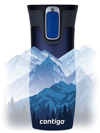 Contigo West Loop 2.0 Thermobecher 470ml- limitierte Auflage "Berge bei Nacht"