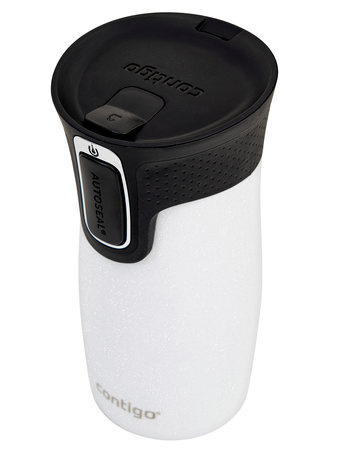 Contigo West Loop Mini 300ml Thermobecher - Arabesque Schwarz - Weiß Metallic