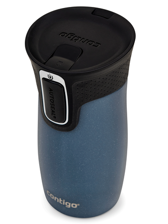 Contigo West Loop Mini 300ml Thermobecher - Folklore -Blue Metallic