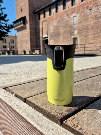 Contigo West Loop Mini Thermobecher 300 ml - Limelight