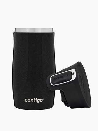 Contigo West Loop Mini Thermobecher 300ml - I love You - Schwarz Metallic