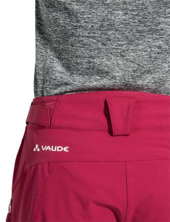 Damenfahrrad -Shorts Vaude Moab IV - Rot