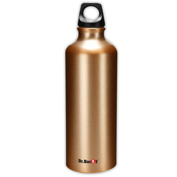 Dr.Bacty ultraleichte Aluminiumflasche 500 ml - Gold