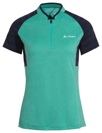 Frauen Merino Vaude Tamaro III Wolle Fahrrad T -Shirt - Grün