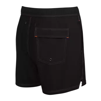 Herren Badeshorts mit 2-in-1 Taschen SAXX OH BUOY 2-in-1 Shorts - Schwarz.