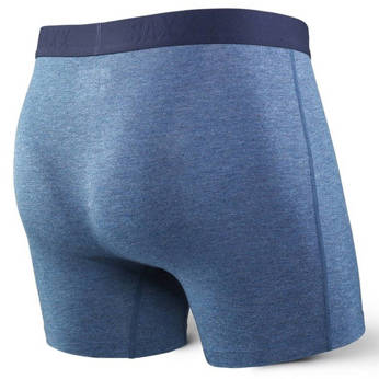 Herren-Schnelltrocknungsboxershorts SAXX VIBE Boxer Brief Modern Fit - blau