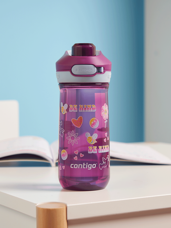 Kinderflasche Contigo Jessie 420ml Grape Retro.