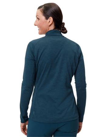 Long -Sleeved Vaude Larce II Damen -Sporthemd - Marineblau