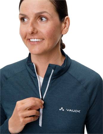 Long -Sleeved Vaude Larce II Damen -Sporthemd - Marineblau