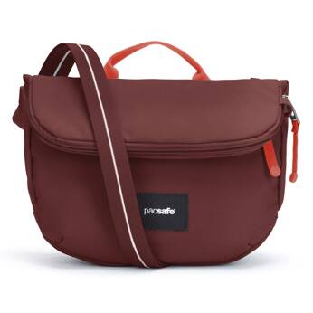 Pacsafe Go Women's Anti-Diebstahl-Tasche erweiterbar - kastanienbraun