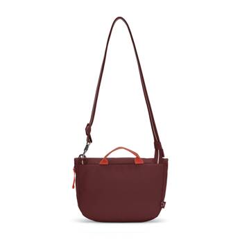 Pacsafe Go Women's Anti-Diebstahl-Tasche erweiterbar - kastanienbraun