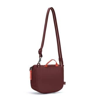 Pacsafe Go Women's Anti-Diebstahl-Tasche erweiterbar - kastanienbraun