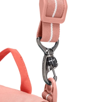 Pacsafe Go erweiterbare Anti-Diebstahl-Tasche für Frauen - rosa