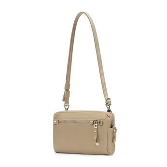 Pacsafe W 3-in-1 Handtasche für Frauen - beige