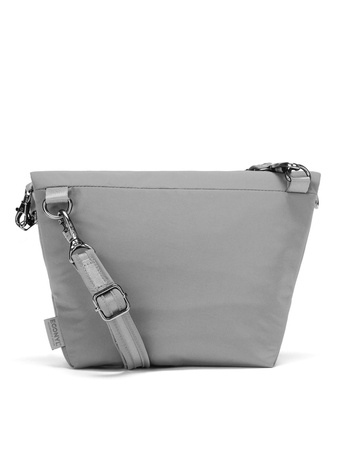 Pacsafe citysafe cx damen-diebstahlsicherung erweiterbar tasche mit econyl - gravity gray