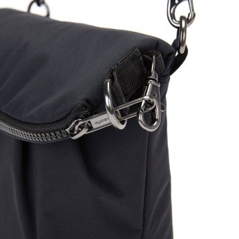 Pacsafe citysafe cx frauen anti-diebstahl erweiterbare tasche mit econyl - schwarz