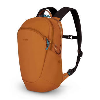 Pacsafe eco 25l anti-diebstahl-tourenrucksack mit econyl - orange