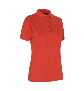 Polo-Shirt PRO Wear, Damen, Marke ID - Korallenrot