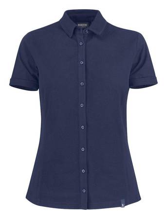 Shellden Polo Harvest T-Shirt für Damen, marineblau