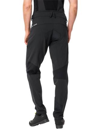 Softshell Herrenfahrradhose Vaude Qimsa Licht - schwarz