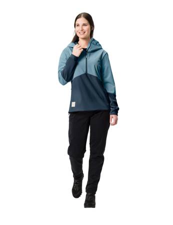 Softshelljacke Frauen Sport Vaude Tremalzo - Blau