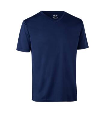 T-Shirt YES Active ID - Marineblau