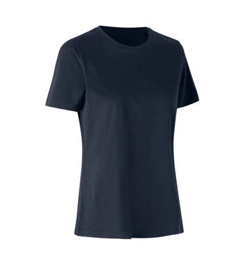 T-Shirt, ökologisch, Damen, Marke ID - Dunkelblau