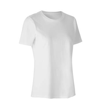 T-Shirt, ökologisch, Damen, Marke ID - Weiß