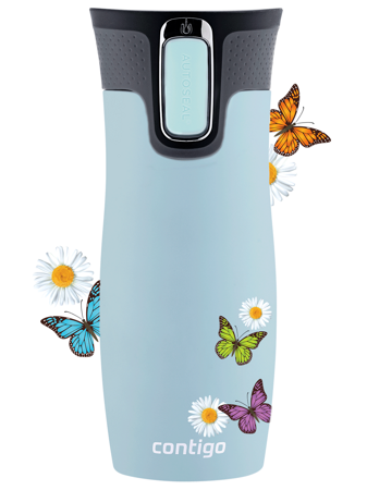 Thermobecher Contigo West Loop 2.0 470ml „Frühling Vibes”