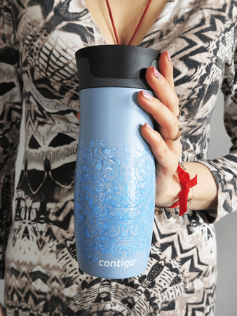 Thermobecher Contigo West Loop 2.0 470ml - Glamour - Blue