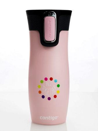 Thermobecher Contigo West Loop 2.0 470ml - Millenial pink