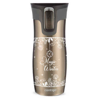 Thermobecher Contigo West Loop 470 ml Latte - Magic Winter