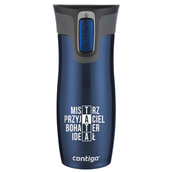 Thermobecher Contigo West Loop 470 ml Papa - Matt navy blau