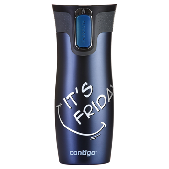 Thermobecher Contigo West Loop navy - It's Friday 470ml